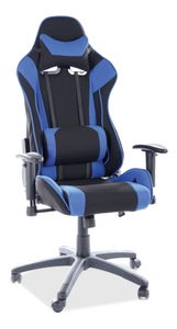 Uredska fotelja Verra (crna + plava)