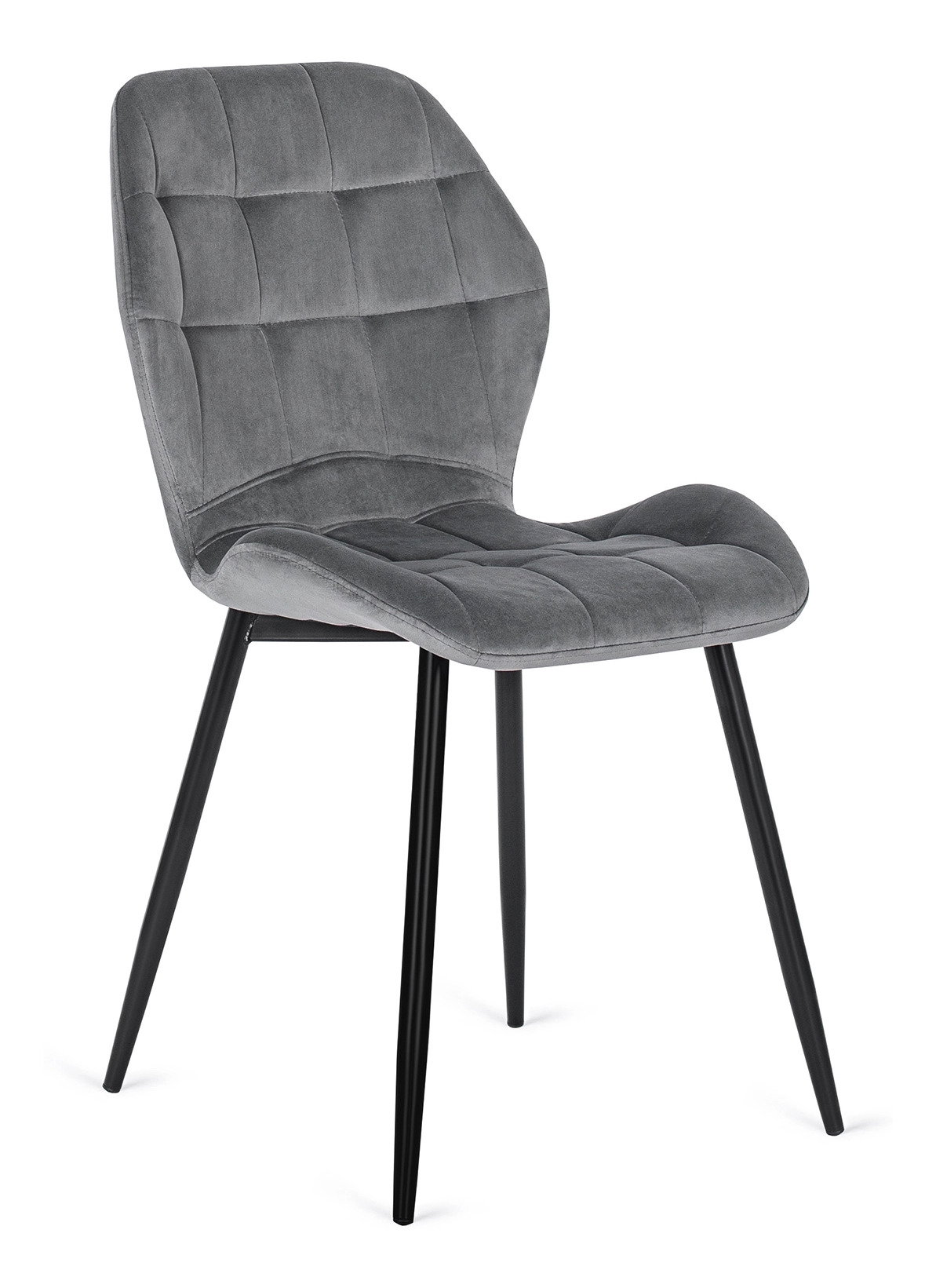 Jedálenská stolička Ligado (sivá + čierna) 