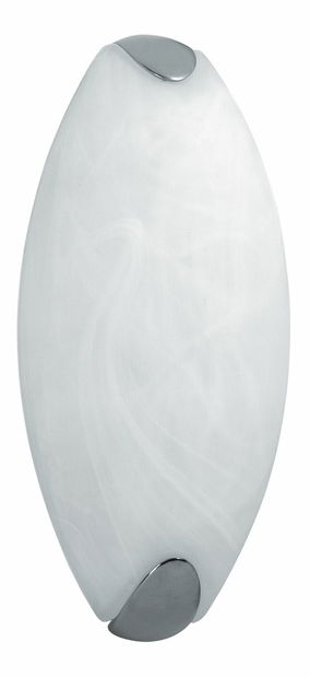 Podhľadové svietidlo Opale 5726 (chrómová + ryžové kamenné sklo)