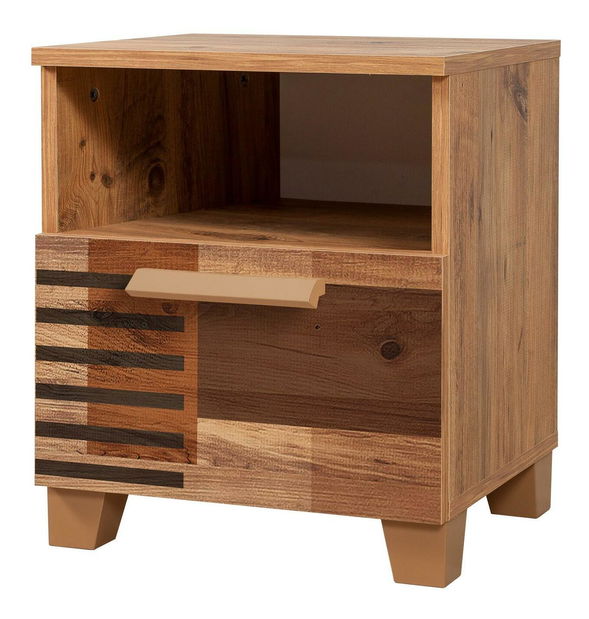 Éjjeliszekrény Nudava 2 (atlanti fenyő)