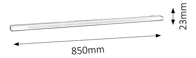 Podhľadové svietidlo Streak Light 2390 (biela)