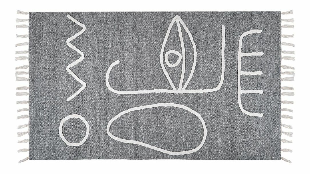 Covor 80 x 150 cm Yavie (gri)