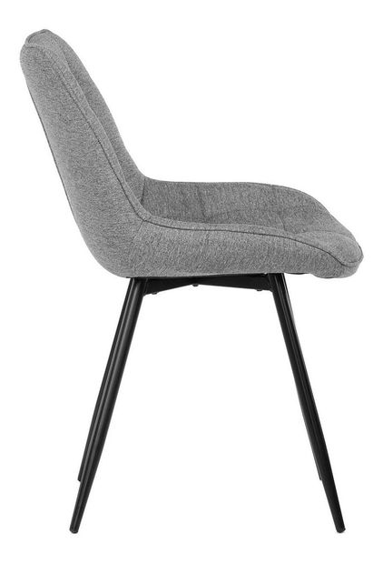 Jedálenská stolička Contemplan (strieborná)