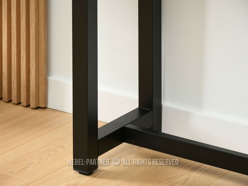 Étkező szett Remma (tölgy + fekete) (2 fő részére)