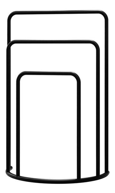 Suport prosoape Loska (negru) 