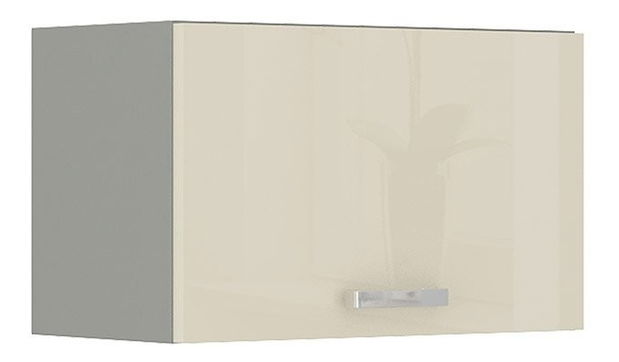 Gornji kuhinjski ormarić Milo 60 GU-36 1F (siva + krem sjaj)