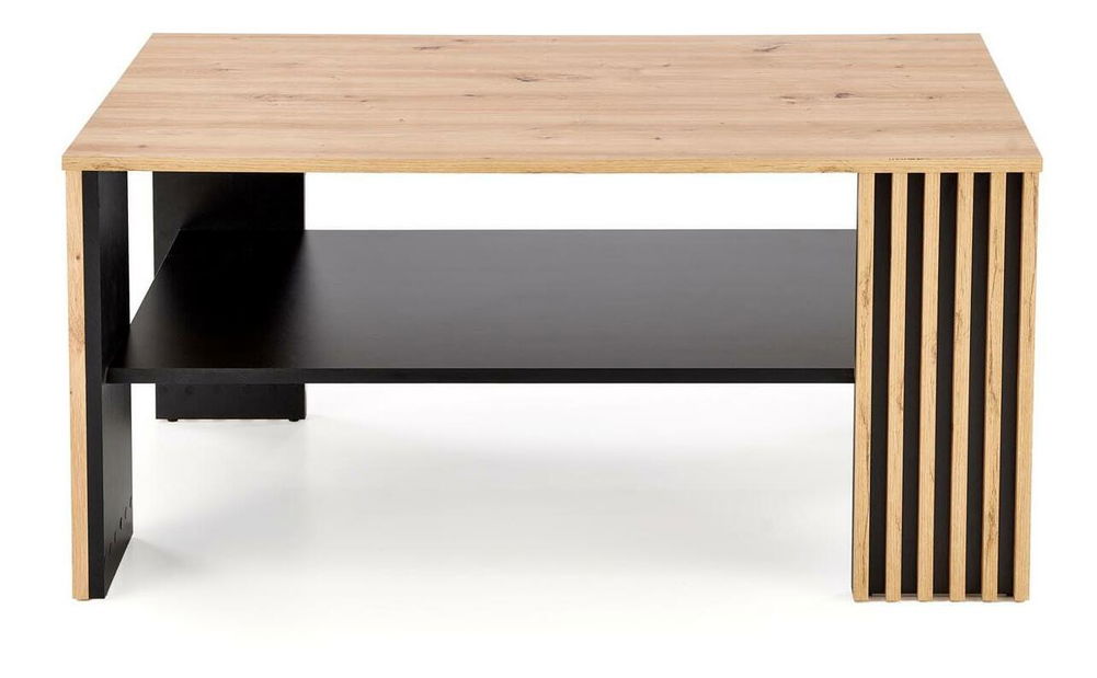 Stolić za kavu Femme (hrast artisan + crna)