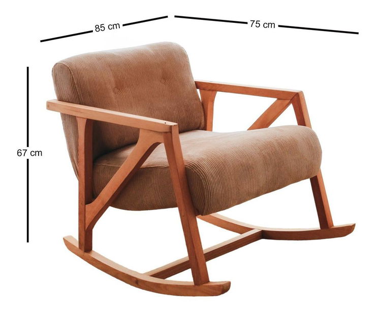 Hojdacie kreslo Nena (ťavia)