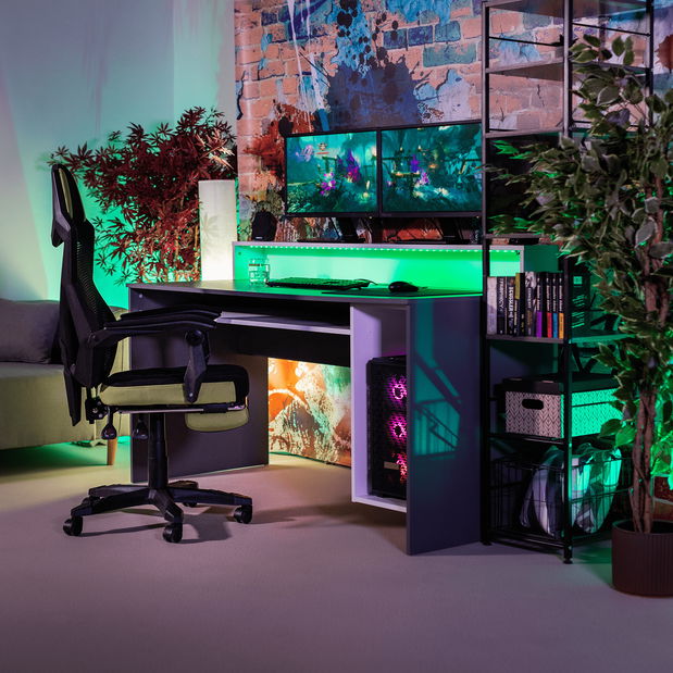 Irodai szék Jovik (fekete + zöld)