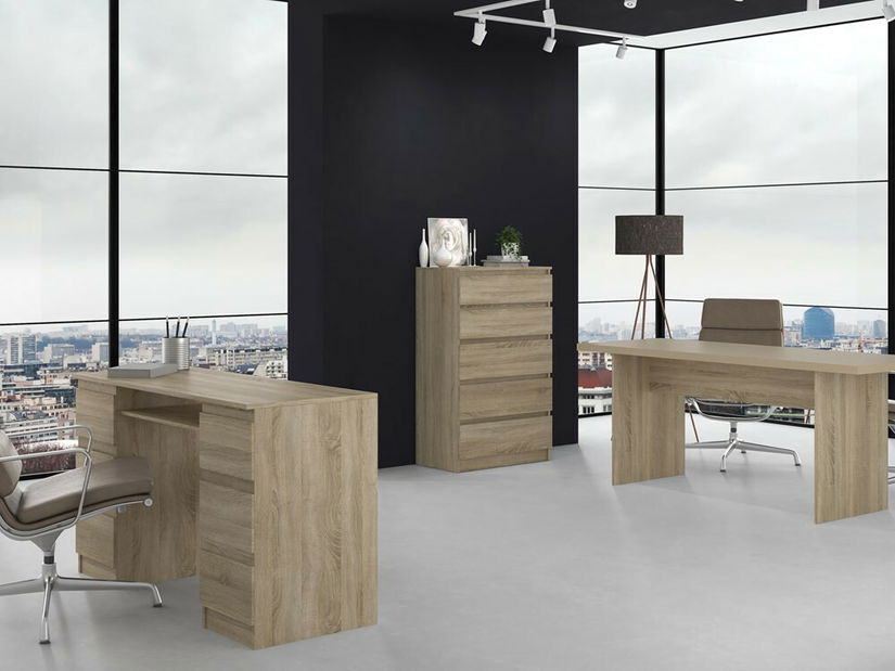 Komoda Musecalo 4 (hrast sonoma)