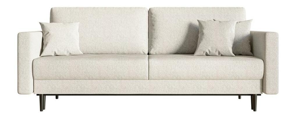 Canapea trei locuri Vallera (crem + negru)