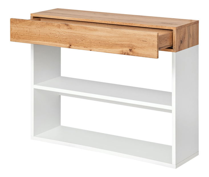 Rafturi cu sertar Elaine 20 WTW EY typ 08 (alb + stejar wotan)