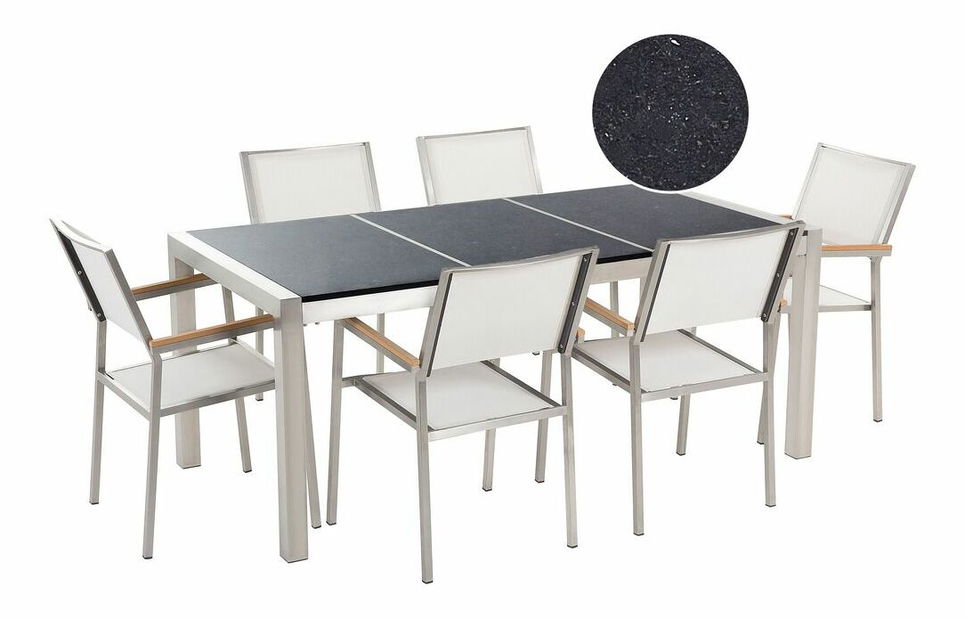 Záhradný set Grosso (čierna)