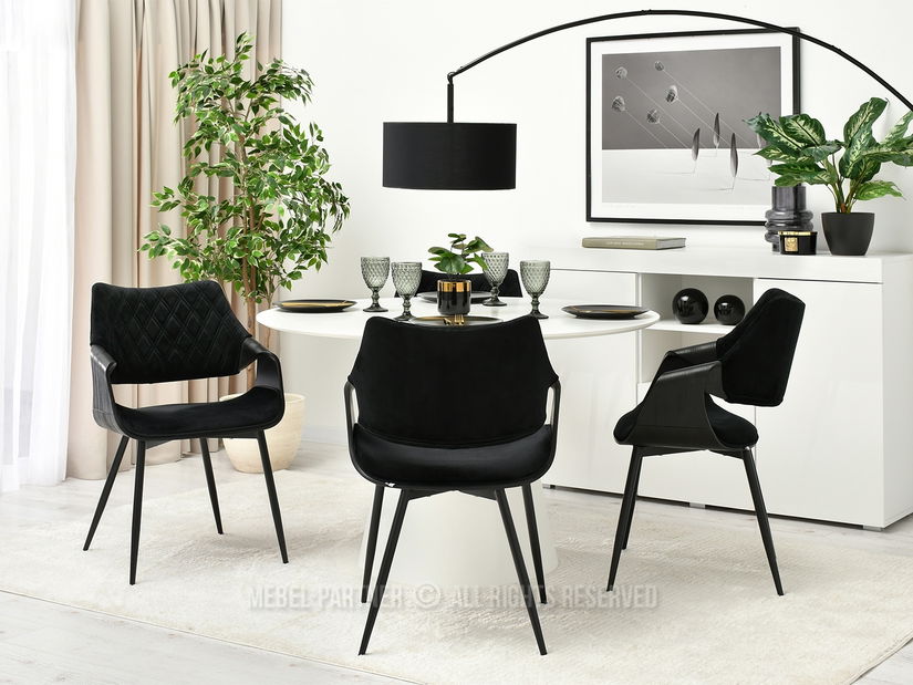 Szék Rolf K (fekete)