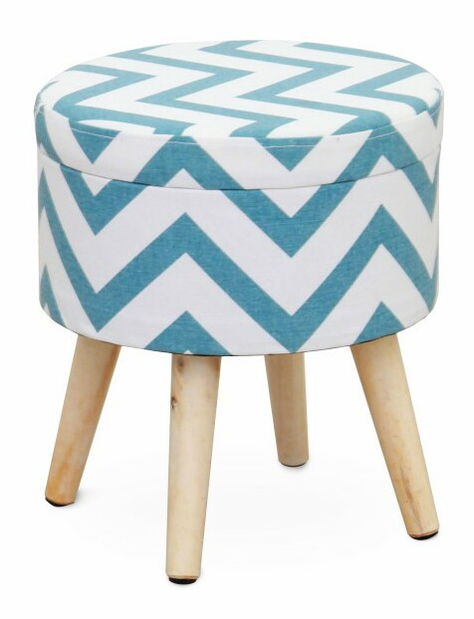 Taburetka Darla (modrá)