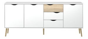 Komoda Oltis 75454 (hrast sonoma + bijela)