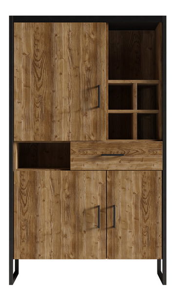 Regál Taren Typ 42 (luc + fekete)