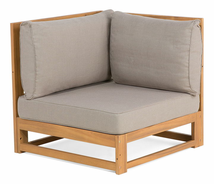 Záhradná sedacia súprava Tamar (svetlé drevo) (agát)