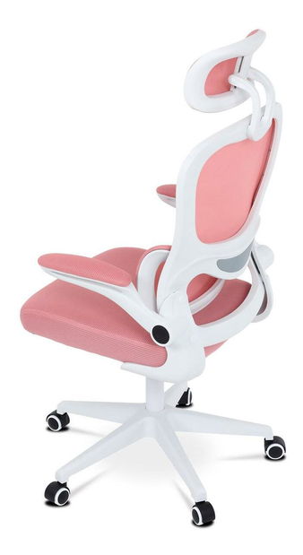 Uredska fotelja Kurtinaitis (ružičasta)