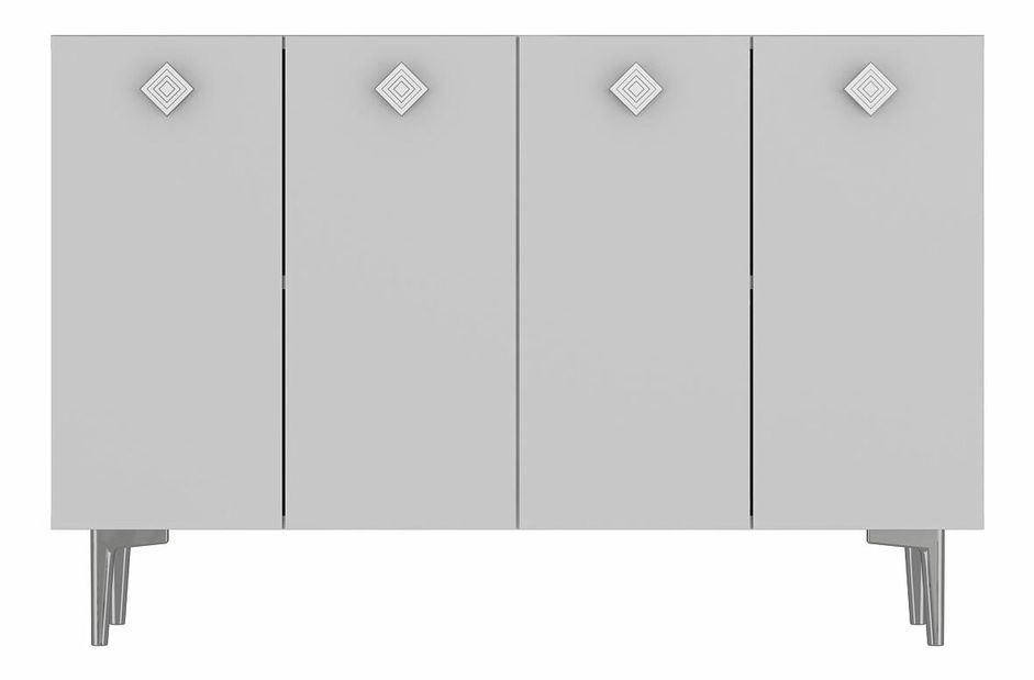 Skrinka Morana (biela + strieborná)