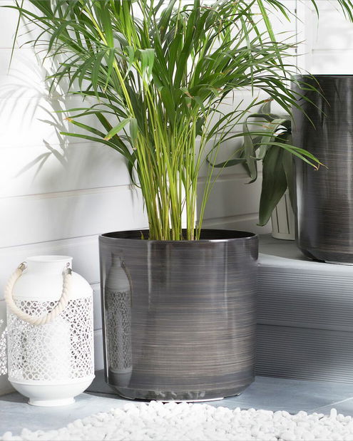 Ghiveci VIVRE 35x35x35 cm (piatră) (maro)