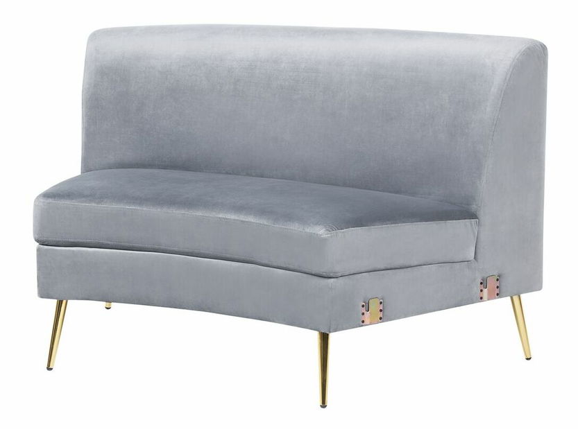 Pohovka štvorsedačka Mosza (sivá)