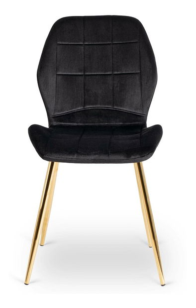 Blagovaonska stolica Inolvidable (crna + zlatna) 