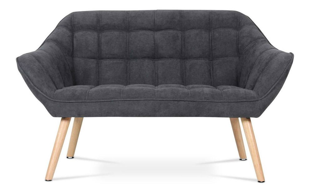 Kétszemélyes kanapé Atrevidos (sötétszürke)