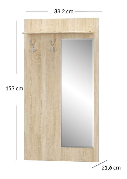 Cuier Terrell (Stejar sonoma)