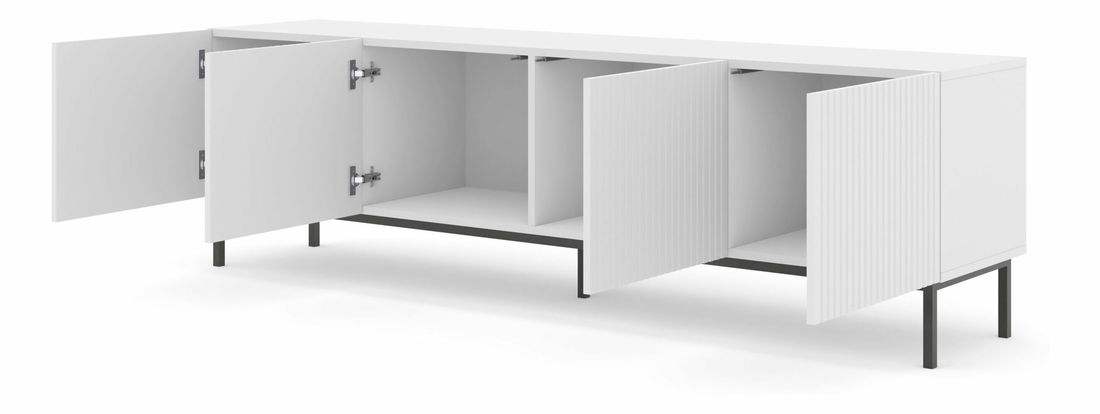 TV stolić/ormarić 4D 200 Rowanna (bijela + crna)
