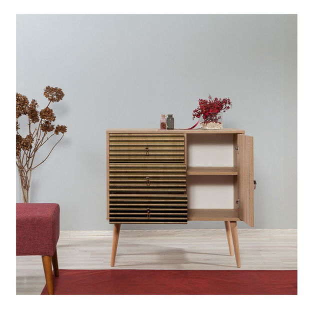 Komoda Valentina 220 (hrast sonoma)