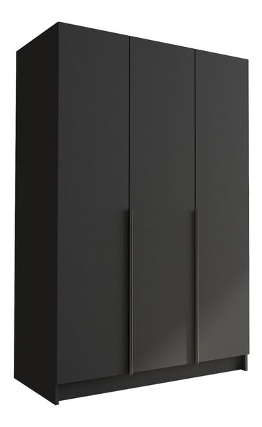 Dulap de haine Merpata I (cașmir + negru) *resigilat