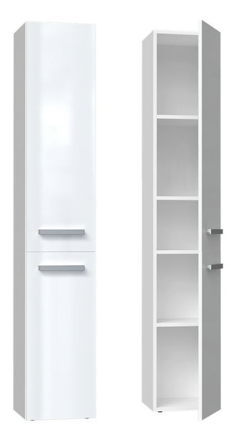 Kúpeľňová skrinka Neltossa 10 (lesk biely)