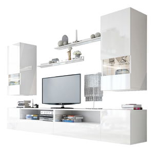 Mobilier living Berny 41 (alb + alb lucios)