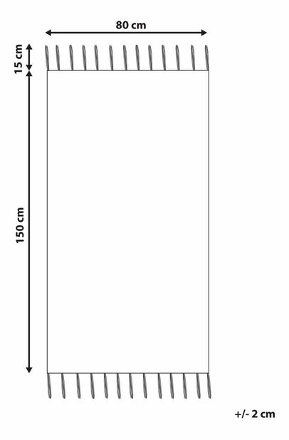 Szőnyeg 80 x 150 cm Terky (többszínű)
