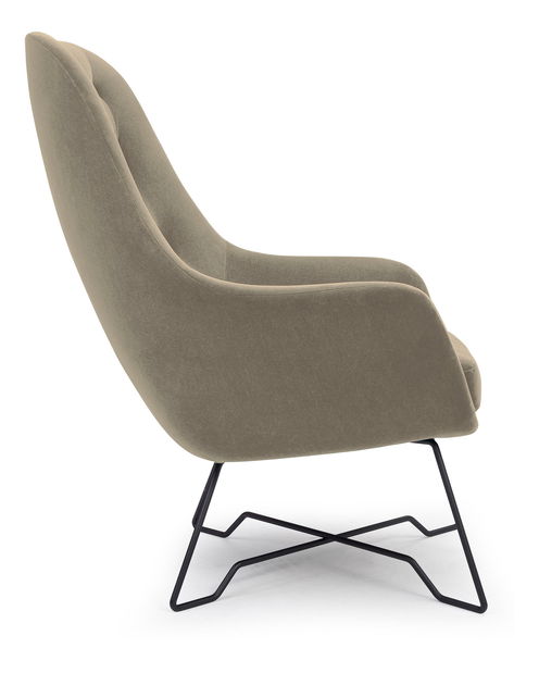 Fotoliu Eliah (taupe)