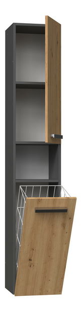 Kúpeľňová skrinka Neltossa 12 (antracit + dub artisan)