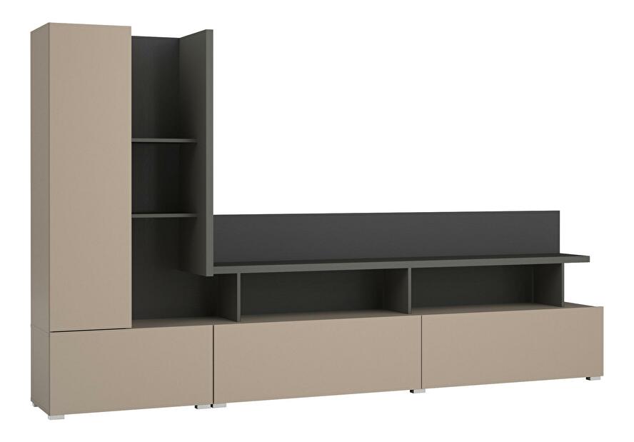 TV asztal/szekrény Orsire (congo + antracit)