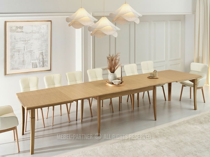 Masă sufragerie Wright (stejar)