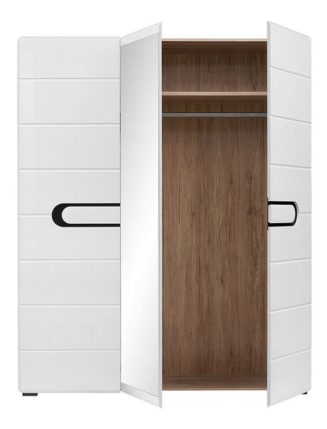 Šatníková skriňa BRW Byron SZF2D1L/21/17