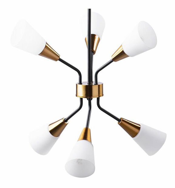 Závesná lampa Aragon VI (zlatá)