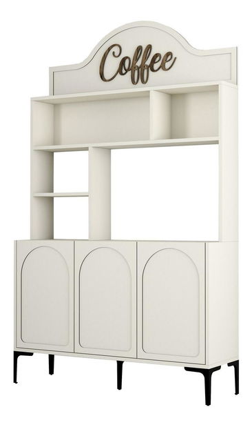 Bufet Lyantela 120 (crem + negru)