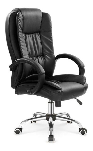Fotoliu de birou Redcar (negru)