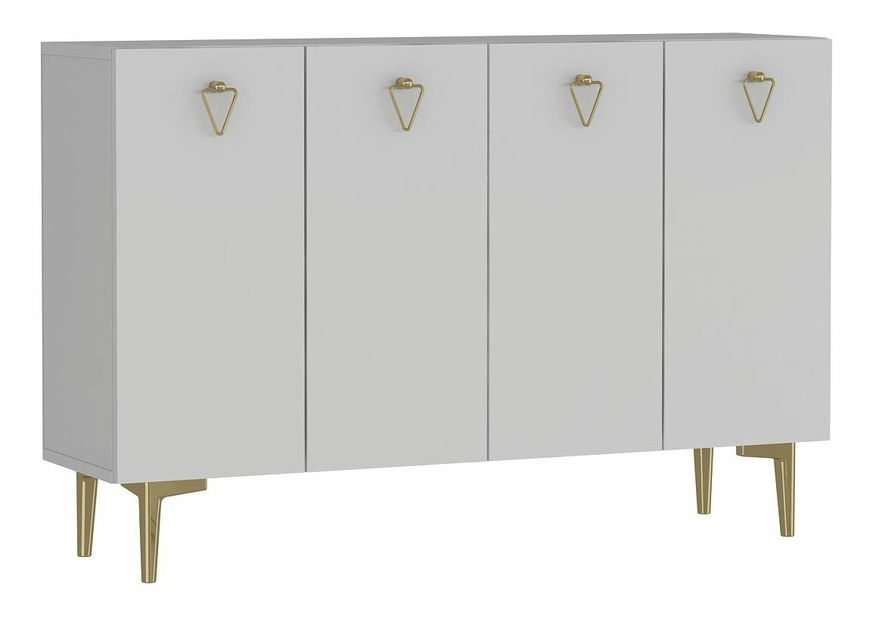 Skrinka Leya (biela + zlatá)