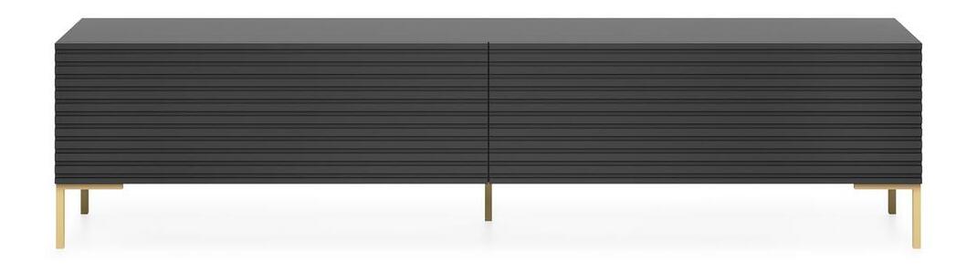 Tv szekrény/asztal Lamellito 175 (fekete)