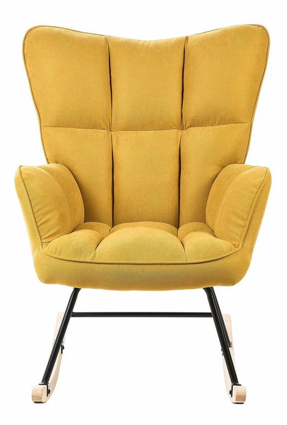 Hojdacie kreslo Oulia (žltá)