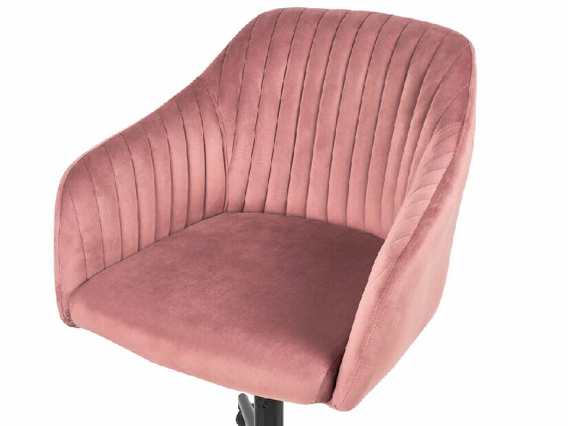 Irodai fotel Dely (rózsaszín)