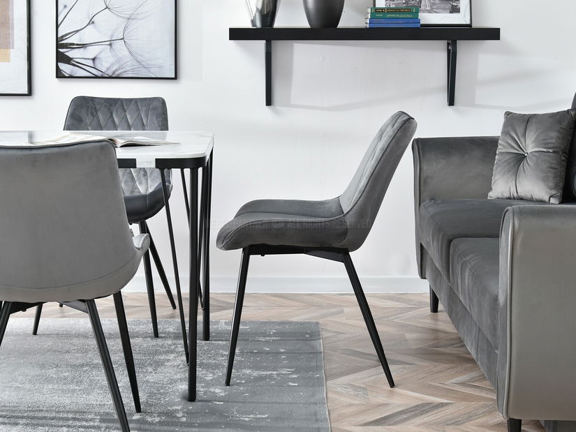 Szék Aron (szürke + arany)