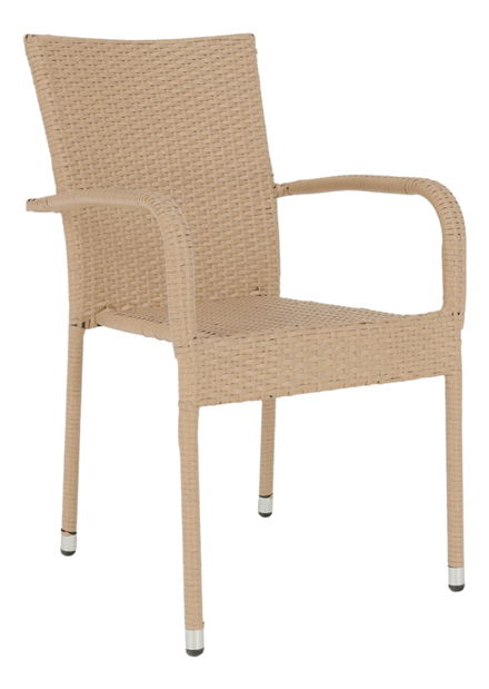 Záhradná stolička Vinata (svetlohnedá)