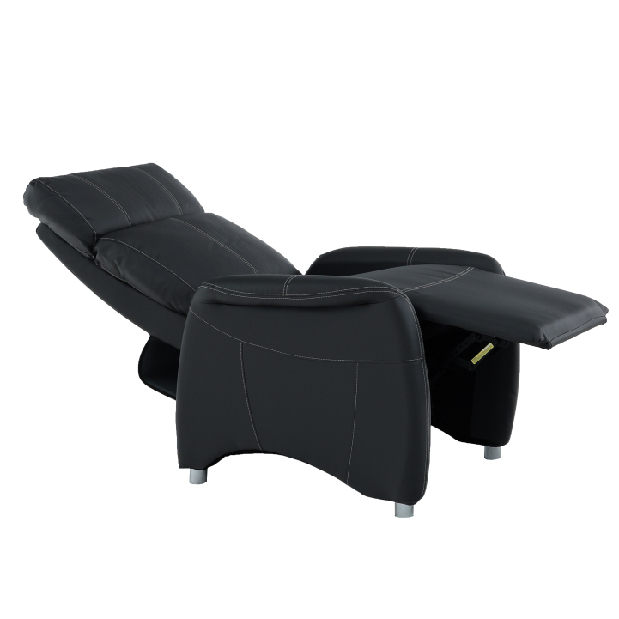 Fotoliu pentru relax Francesco CH 113100 piele PU Negru